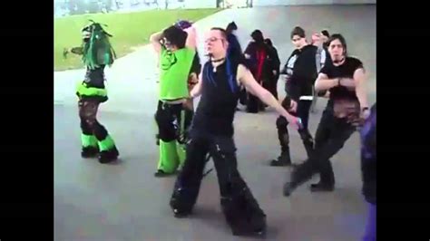 Goth Raves Dance To Goa Trance Cybertreffen Youtube