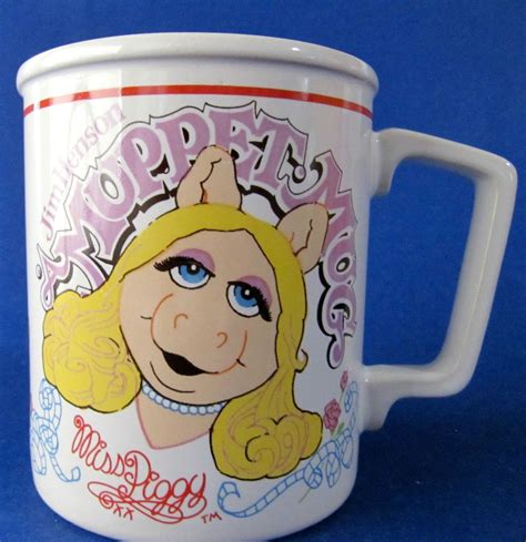 Miss Piggy Muppets Coffee Cup Mug Holds 8 Oz Jim Henson Mugs Miss
