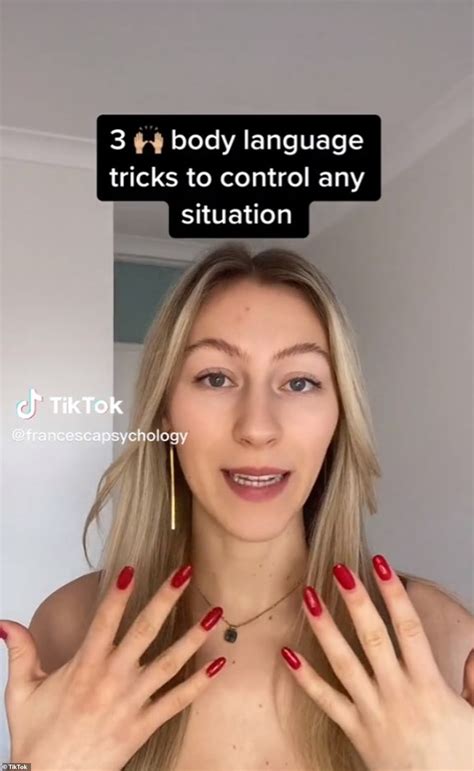 Psychologist Reveals Body Language Tricks To Control Any Situation Tik Toker Club
