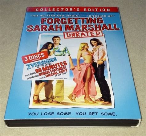 Forgetting Sarah Marshall 3 Disc Set Unrated Collectors Edition