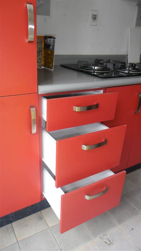 Ayuda a organizar y optimizar el espacio dentro del cajón. Muebles De 3 Cajones Para Cocina Integral De 30 A 50 Cm ...