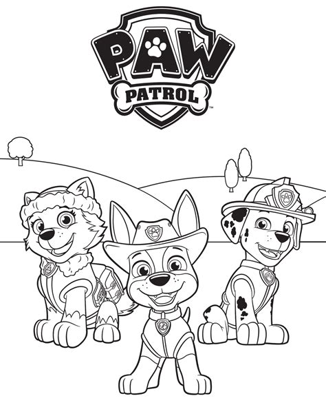 Colorear Paw Patrol
