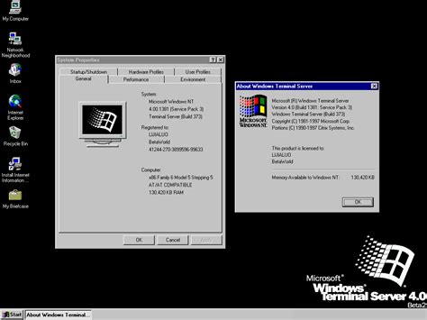 Windows Nt 40 Terminal Server Edition403732 Betaworld 百科