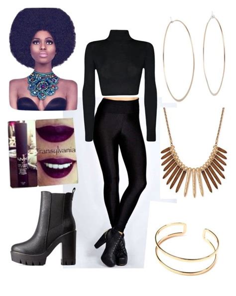 Black Panther Party By Bladebunny Liked On Polyvore Featuring Boohoo