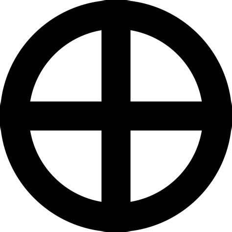 Circle And Cross Symbol Clipart Best