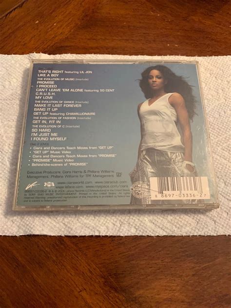 The Evolution By Ciara Cd And Dvd Dec 2006 2 Discs 886970333627 Ebay