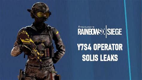 Rainbow Six Siege Solis Release Date Loadout Gadgets Gameplay R6