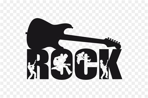 Rock And Roll Guitar Logo Clip Art Library