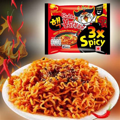 Buy Buldak Samyang Buldak Fire Chicken Noodles 3x Spicy Pack Of 5