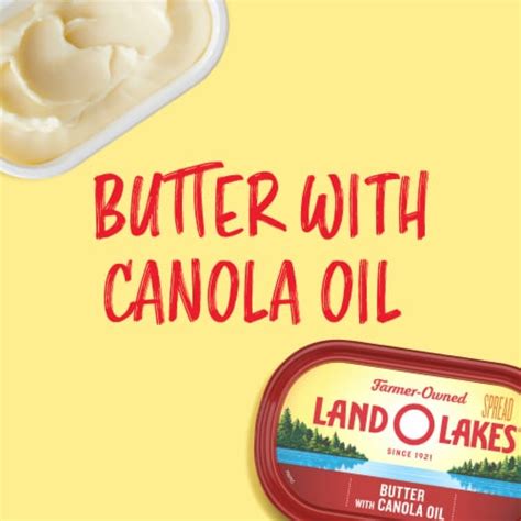 Land O Lakes® Butter With Canola Oil Tub 24 Oz Smiths Food And Drug