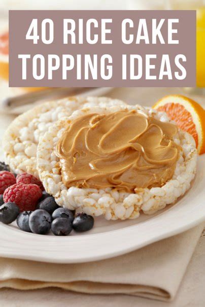 Healthy breakfast cookies under 250 calorie. 40 Rice Cake Topping Ideas | No calorie foods, Low calorie ...