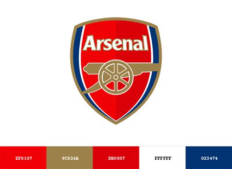 Arsenal Fc Brand Color Codes