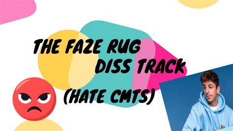 The Faze Rug Diss Track Lyrical Video Youtube