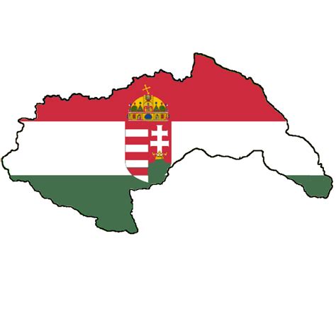 Flag Map Of Greater Hungary By Stiivit On Deviantart
