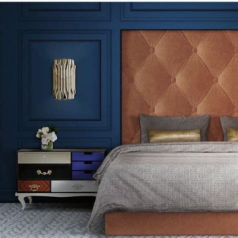 These blue bedroom designs ideas symbolize trust, loyalty, and confident. Top 50 Best Navy Blue Bedroom Design Ideas - Calming Wall ...