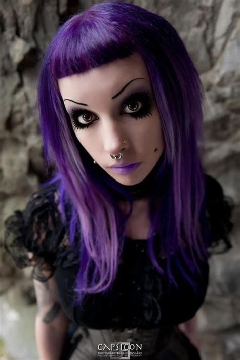 Murderotic Goth Purplehair Exoticafro Punk Street Styles
