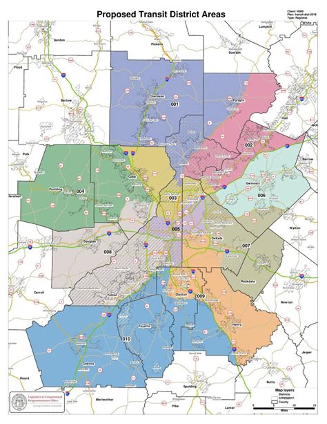 Map Of Atlanta Area And Surrounding Counties