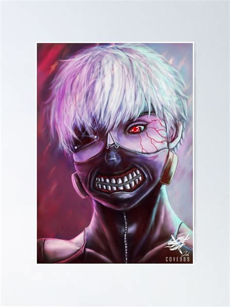 Tokyo Ghoul Ken Kaneki Poster For Sale By Cove989 Redbubble