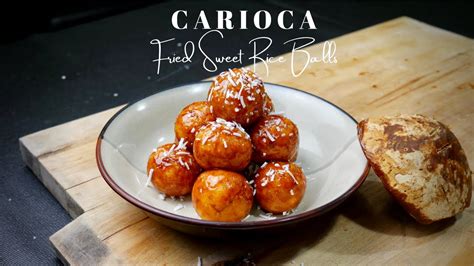 Easy Cariocakarioka Recipe Fried Sweet Rice Balls Coated In Coconut