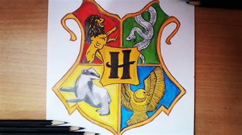 How To Draw The Gryffindor Symbol