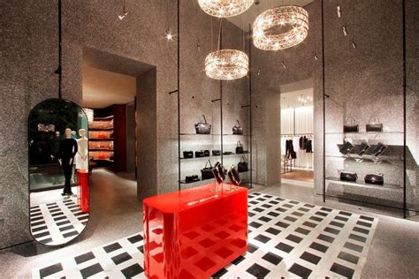 A Valentino Store Retail Interior Luxury Retail Store Retail Store