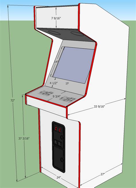 Arcade Cabinet Build Plans