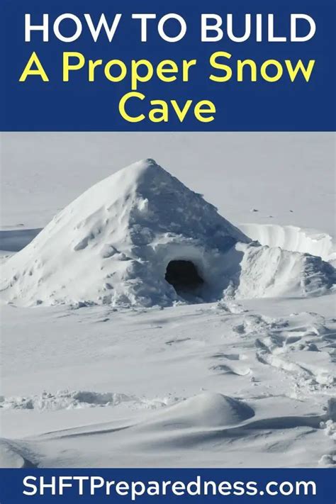 Winter Survival How To Build A Proper Snow Cave Shtfpreparedness