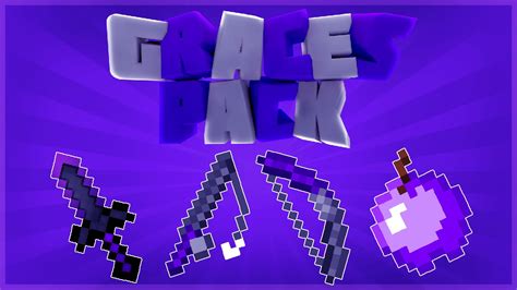 Review Texture Pack Pvp Minecraft Graces Purple Pack