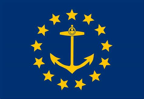 Original Flag Of Rhode Island 1882 To 1897 Much Better Id Say R