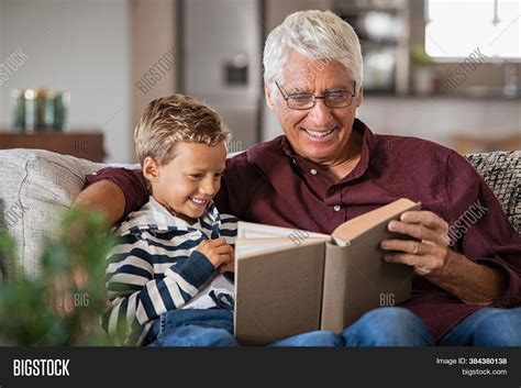 Grandfather Grandson Image And Photo Free Trial Bigstock