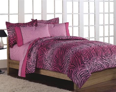 Update your bedroom or college dorm room with the zebra bed in a bag bedding set. Shop Pink 'Wild One' 7-piece Queen-size Bed in a Bag with ...