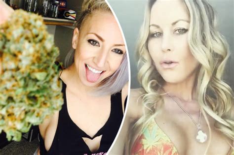 ganja girls of instagram pose with cannabis in nude selfies daily star
