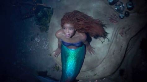 halle bailey says backlash to her being cast as ariel in ‘little mermaid was ‘not really a
