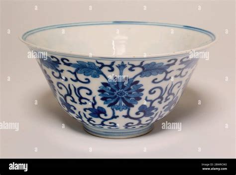 Bowl With Floral Scrolls Qing Dynasty 16441911 Guangxu Reign Mark And Period 18751908