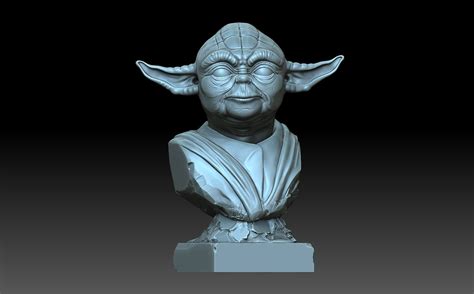 Master Yoda 3d Model 3d Printable Cgtrader