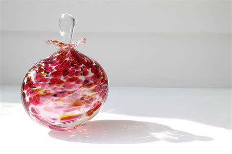 Peter Layton Pink Paradiso Wide Perfume Bottle 2022 Contemporary