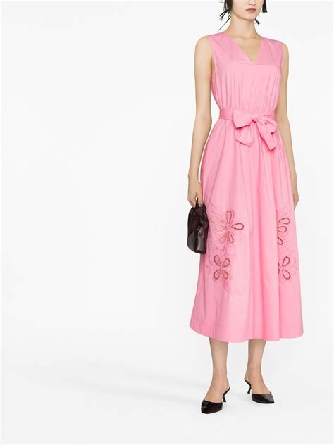Boutique Moschino Bow Detail Sleeveless Dress Farfetch