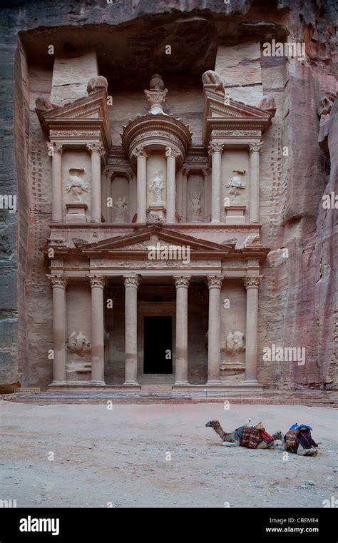 The Treasury At Petra Scene Of The Indiana Jones Movie The Last