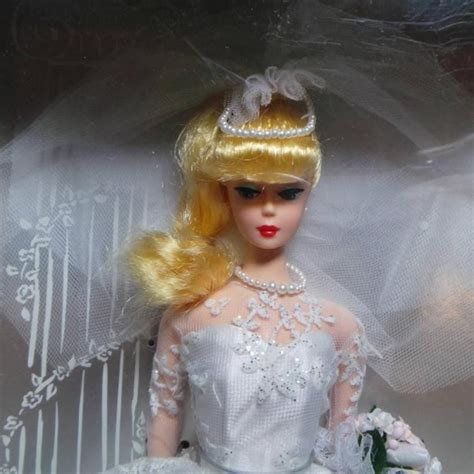 Wedding Day Barbie Blonde Hair Fashion And Doll Reproduction Collector Edition Gift To Gadget