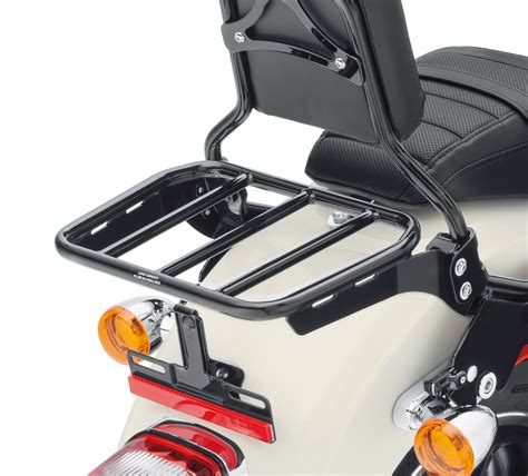Sport Luggage Rack For Holdfast Sissy Bar Uprights Gloss Black