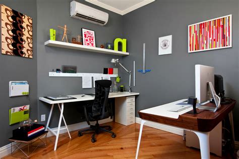 This worksheet is designed to walk you through your goal and motivation to determine which colors best coincide with your goals and personality for a motivational home office design. Beautiful Office Wall Painting Ideas - We Need Fun