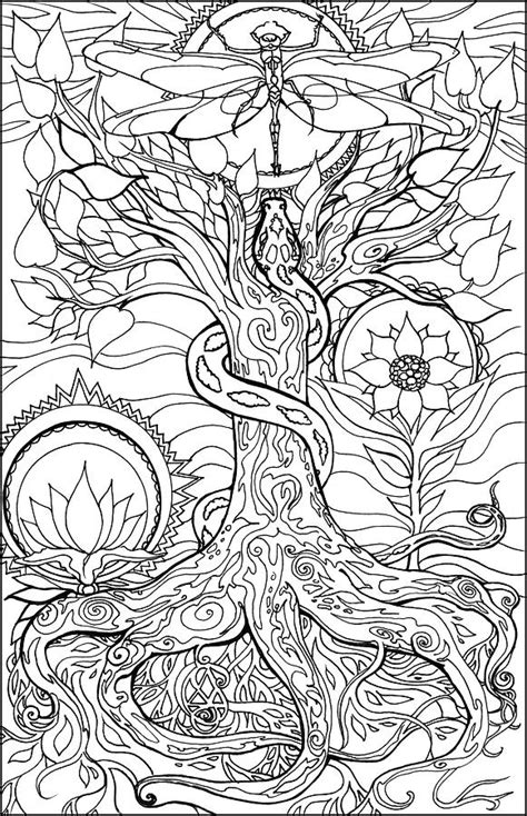 healing colouring page drawing by katherine nutt fine art america