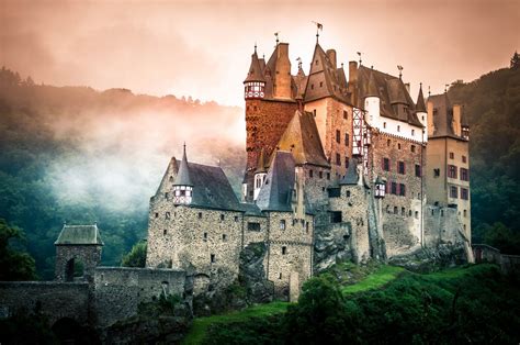 Eltz Castle Castle Medieval Castle Architecture Photo