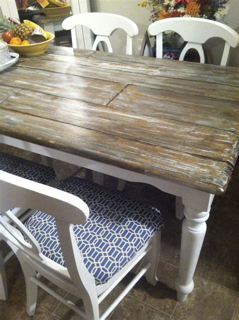 Old Kitchen Tables Painting Old Wooden Chairs Hand Painted Table Tops Leave A Comment On