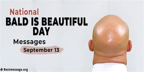 National Bald Is Beautiful Day Wishes Quotes Messages In 2022 Beautiful Day Day Wishes