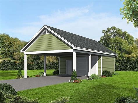 House Plans With Attached Carport