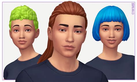 Sims 4 Moschino Hair