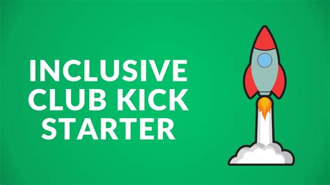 Inclusive Club Kick Starter Inclusive Sport Design