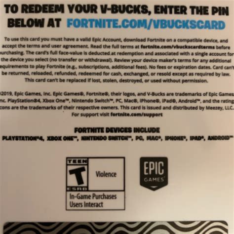 37 Top Pictures V Bucks Card Redeem How To Redeem
