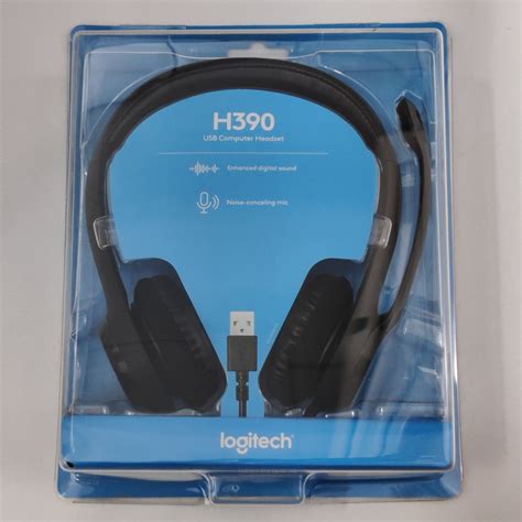 Logitech H Usb Headset With Mic Rs Lt Online Store